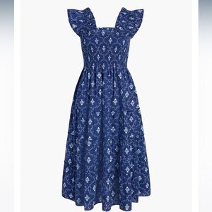 NWT New York Exclusive Navy Trellis Ellie Nap Dress